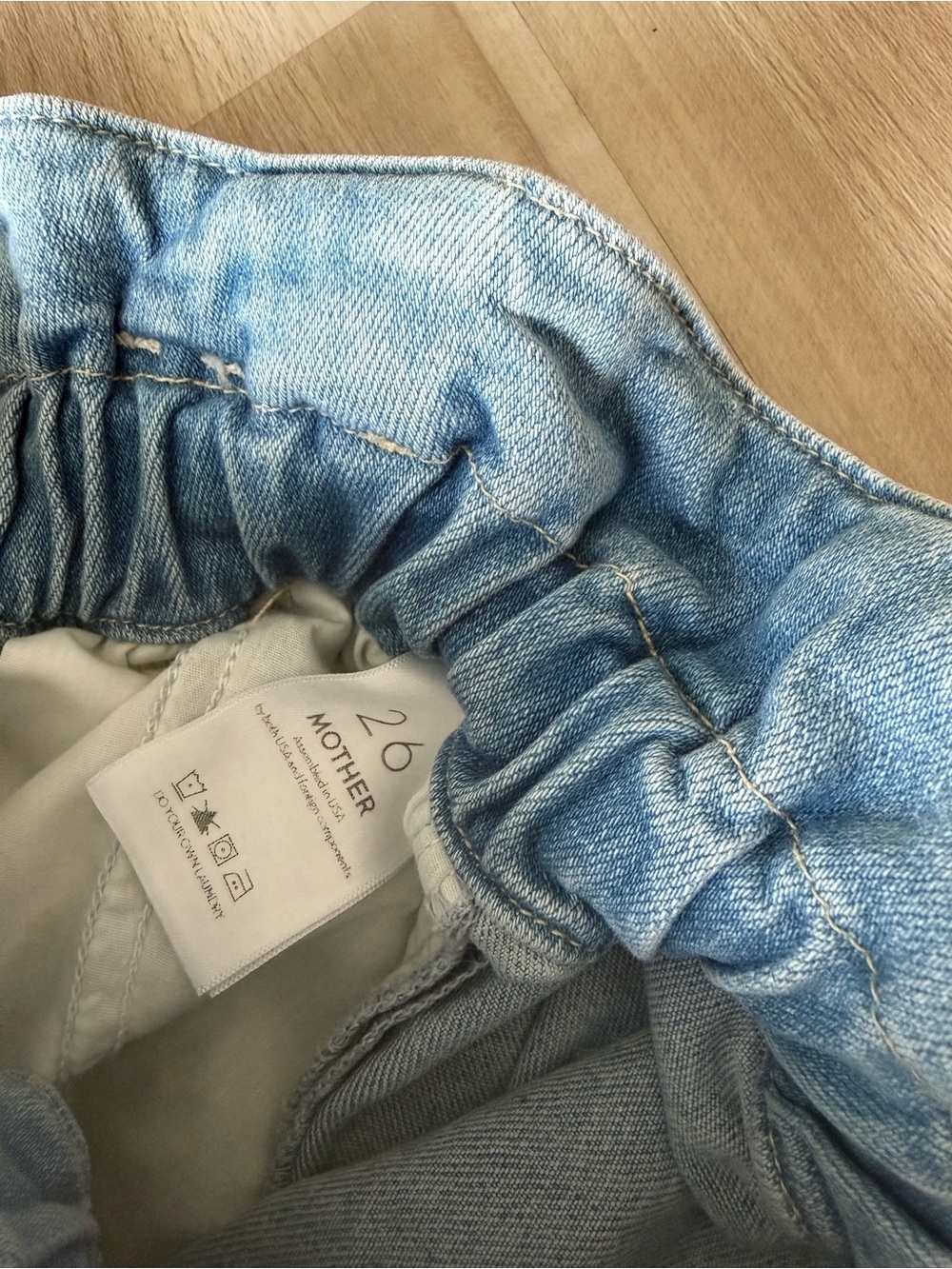 Mother Yo Yo Ruffle Greaser High Rise Jeans - Picture 7 of 10